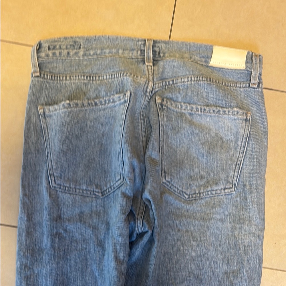 Citizens of Humanity Liya High Rise Classic Fit Crop Blue Jeans Size 27 - Picture 8 of 8